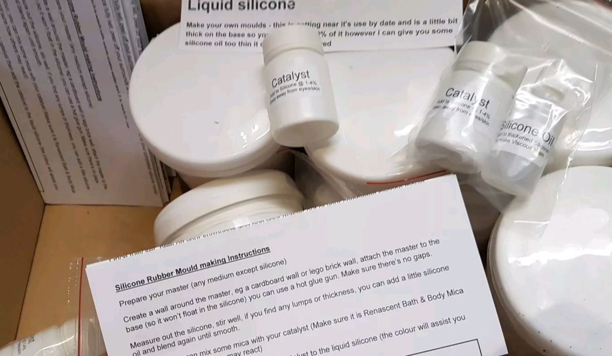 Silicone rubber liquid for mould making Tin Cure SHORE 10 REDUCED Short Date Catalyst RRP $32