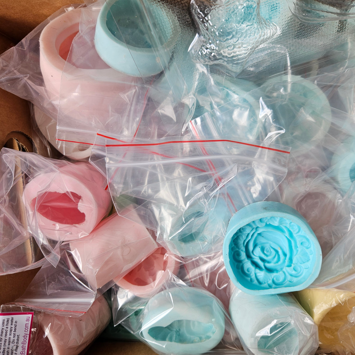 Sale - BULK LOT of 30!!! Different Silicone Moulds RRP $600 approx (Please read Desc')