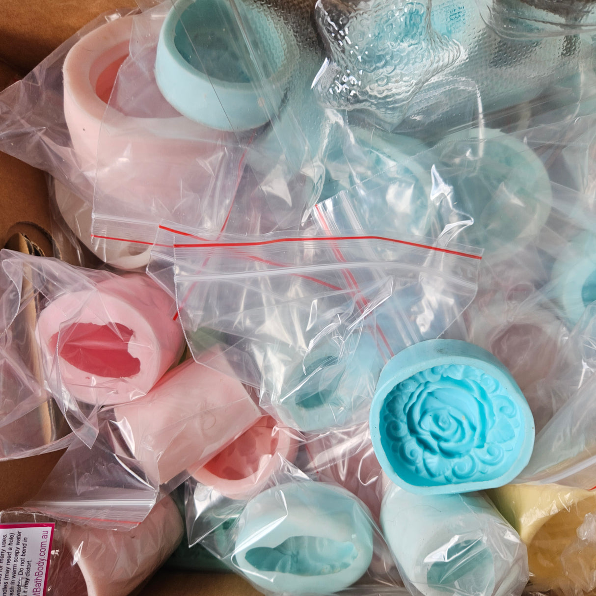 Sale - BULK LOT of 30!!! Different Silicone Moulds RRP $600 approx (Please read Desc')