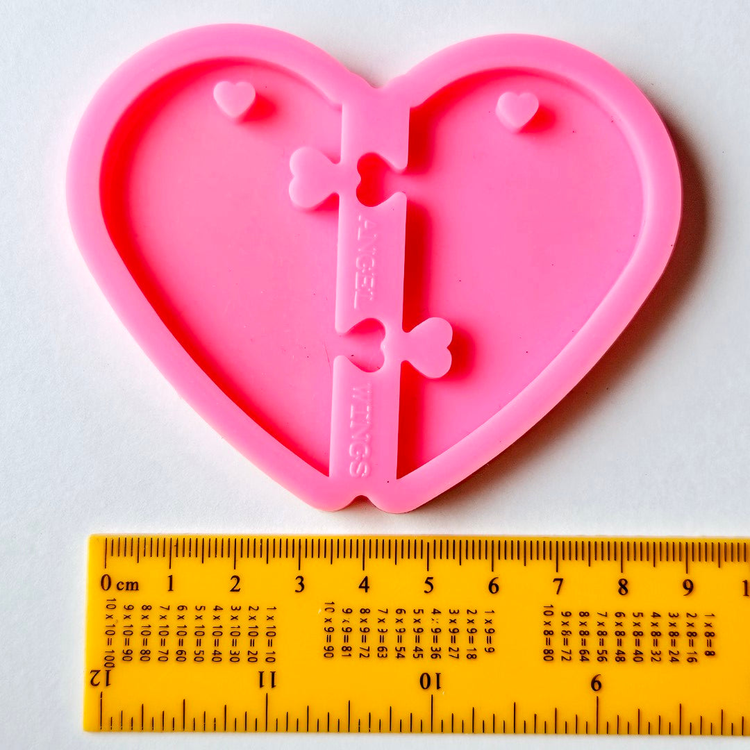 Interlocking Hearts Resin Silicone Mould Clearance