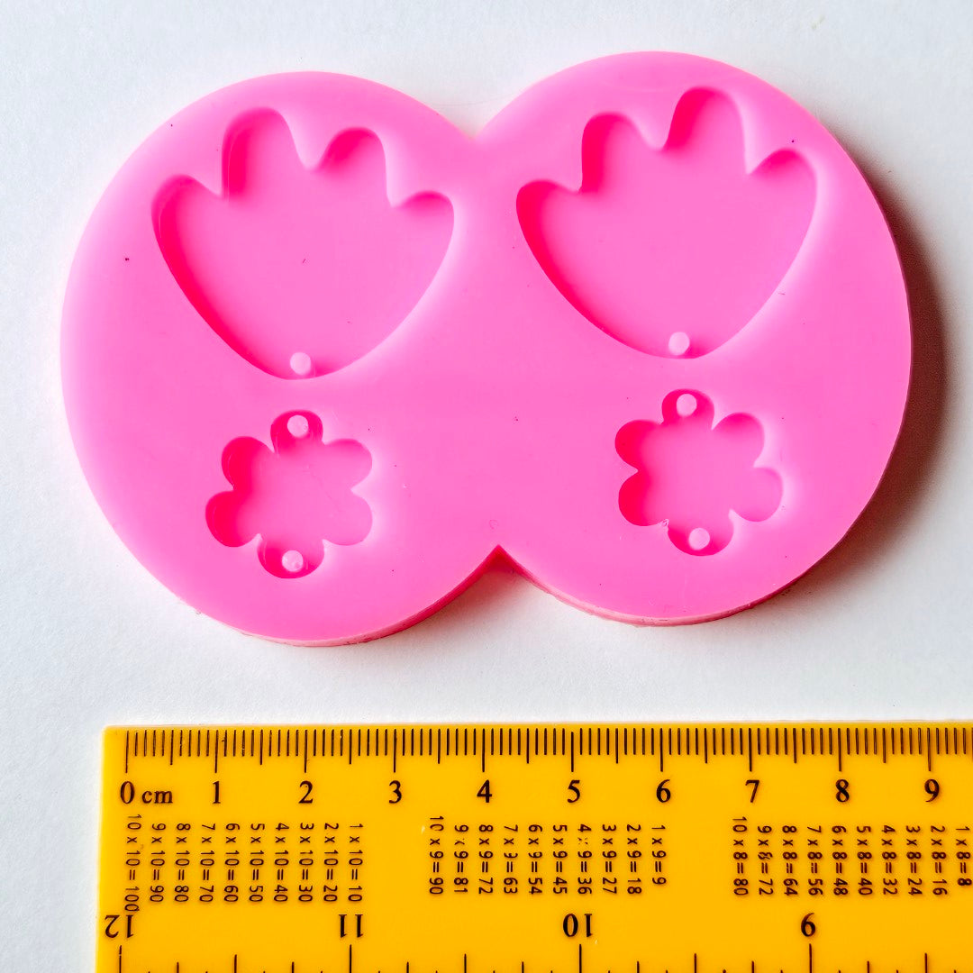 Leaf Prints Resin Silicone Mould Clearance