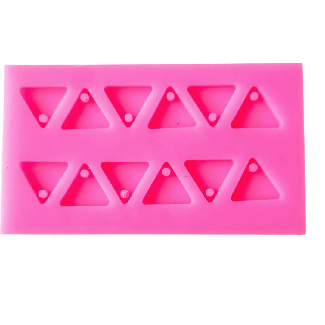 12 Triangles Resin Silicone Mould Clearance