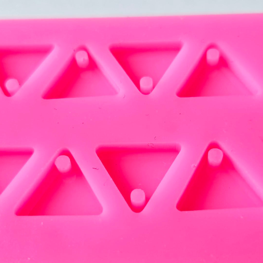 12 Triangles Resin Silicone Mould Clearance