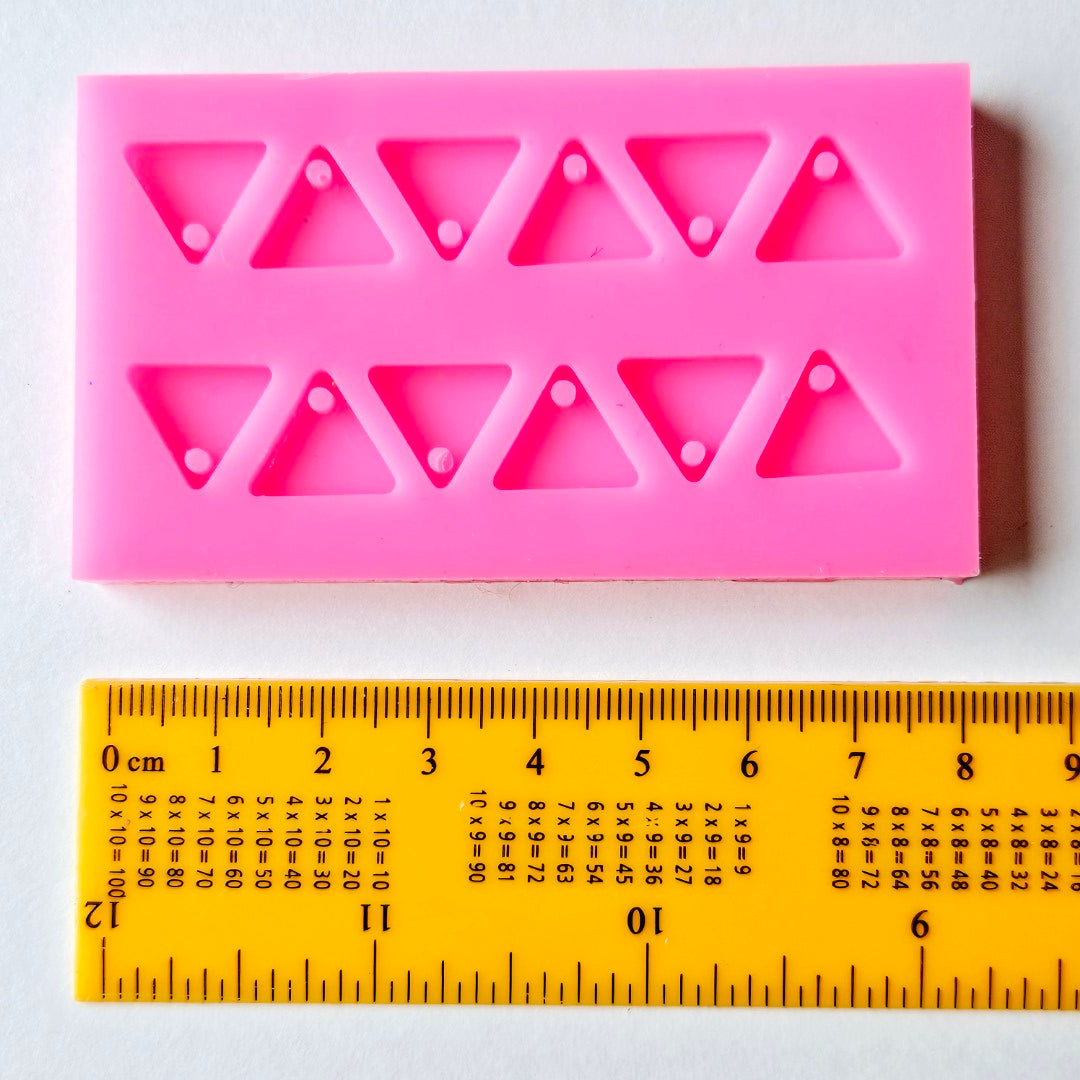 12 Triangles Resin Silicone Mould Clearance