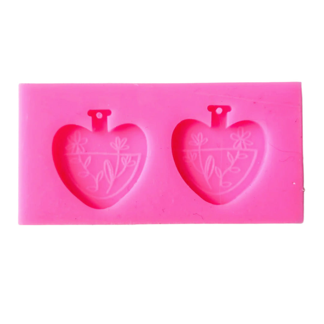 Heart Bottles Resin Silicone Mould Clearance