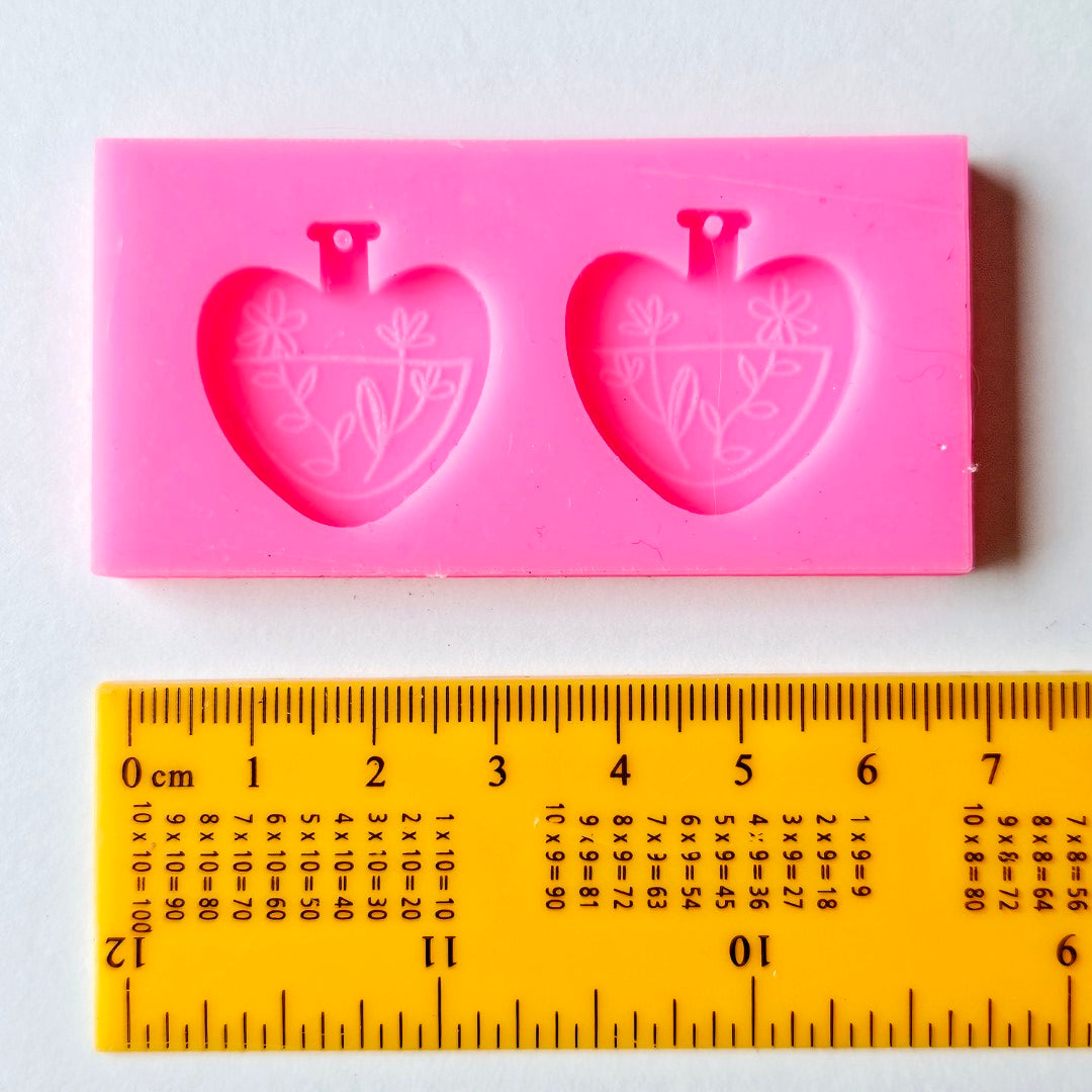 Heart Bottles Resin Silicone Mould Clearance