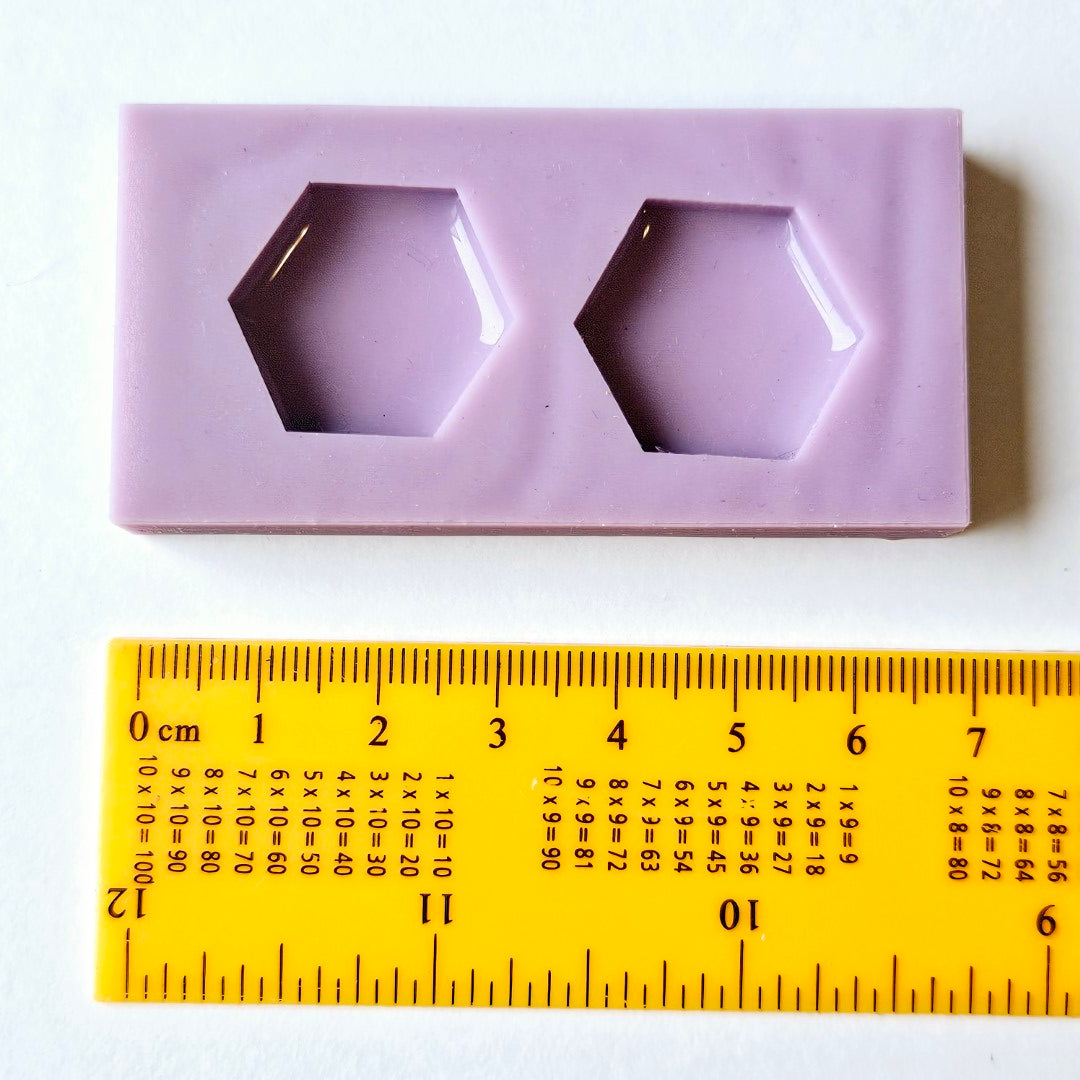 Hexagons Resin Silicone Mould Clearance
