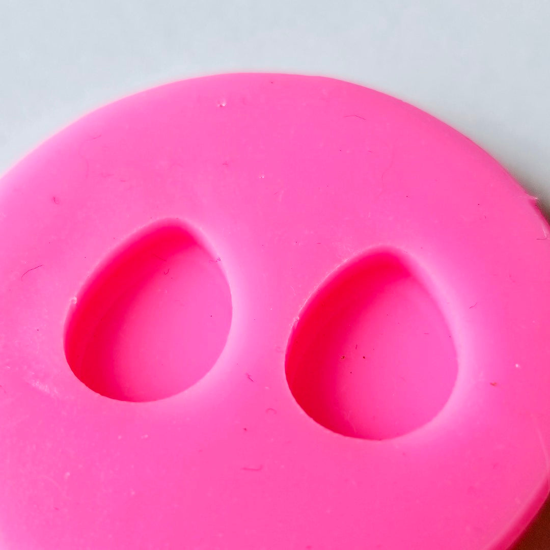 Double Teardrop Resin Silicone Mould Clearance