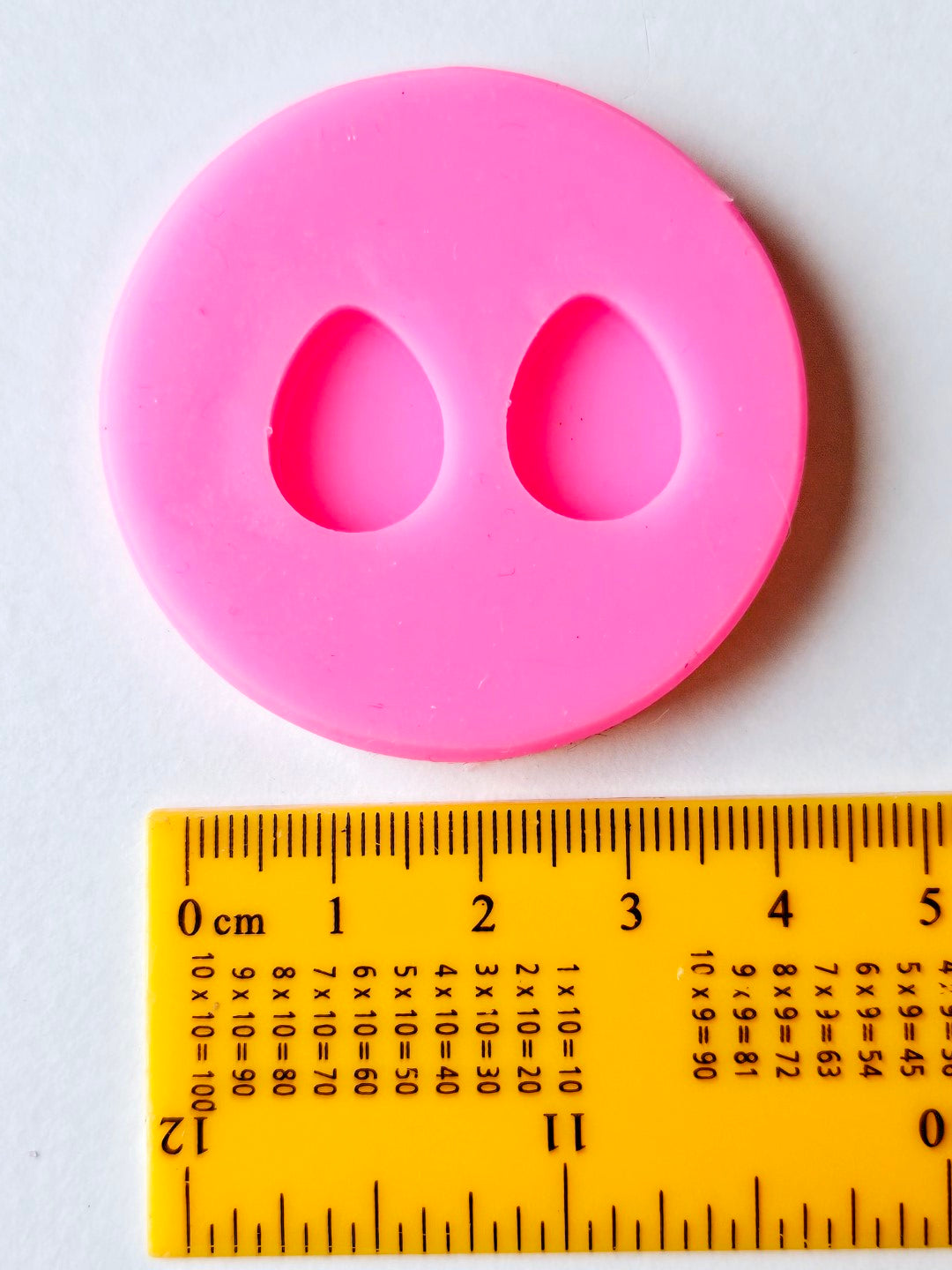 Double Teardrop Resin Silicone Mould Clearance