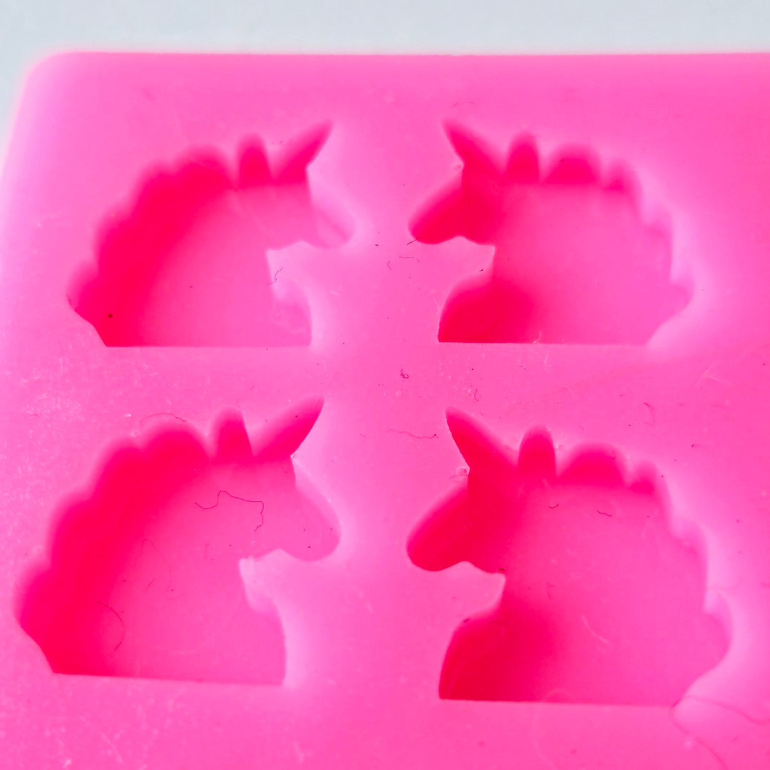 Unicorn Heads Resin Silicone Mould Clearance