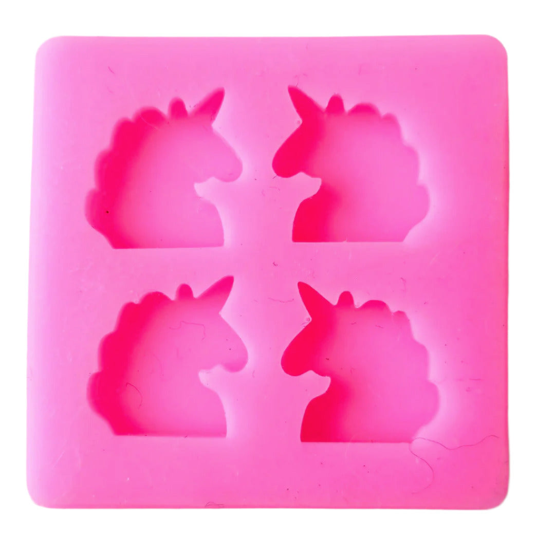 Unicorn Heads Resin Silicone Mould Clearance