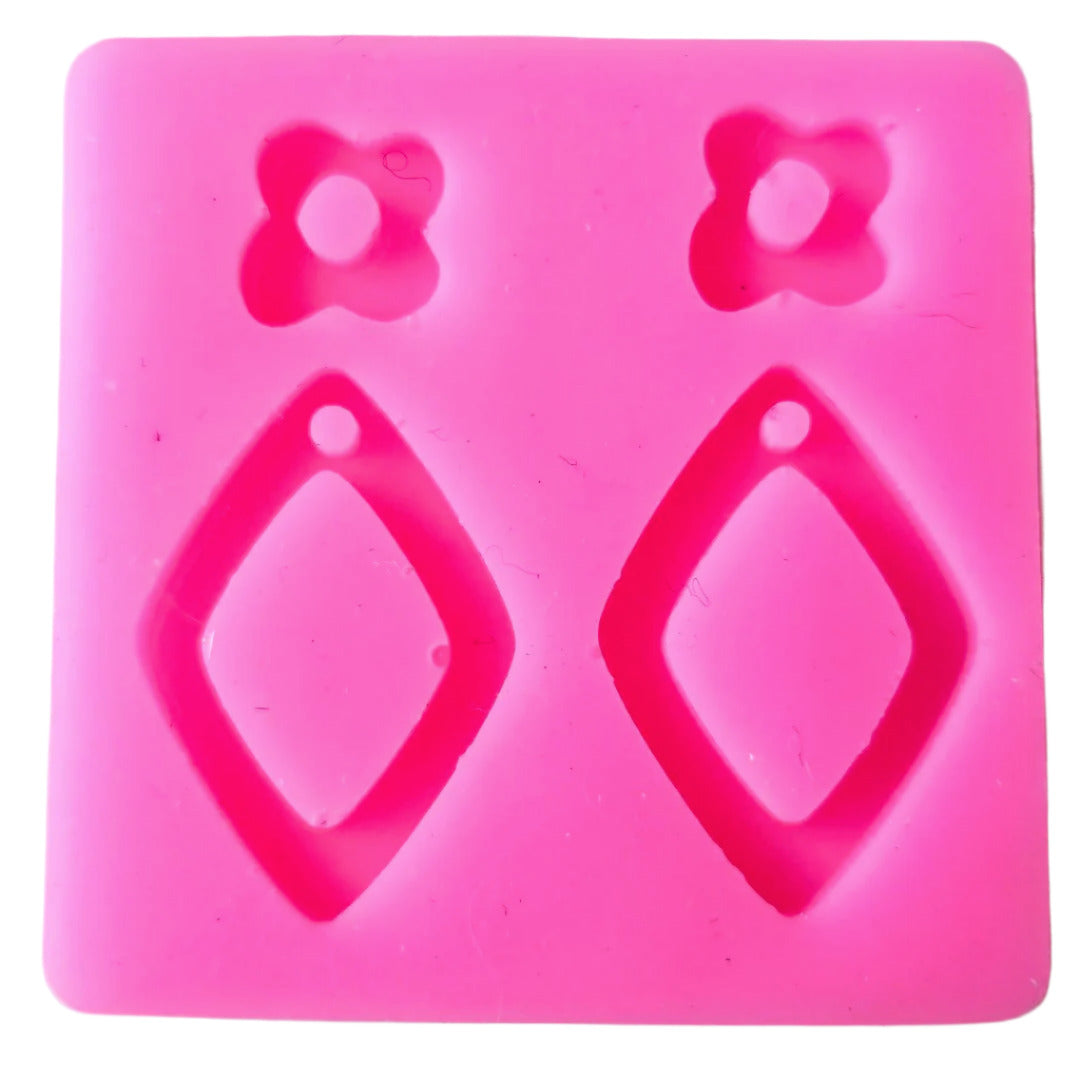 Daisy Earrings Resin Silicone Mould Clearance