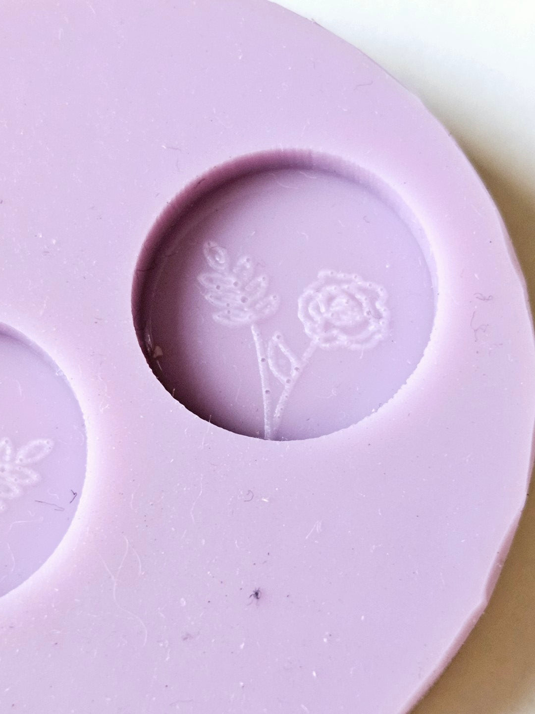 Floral Discs Resin Silicone Mould Clearance