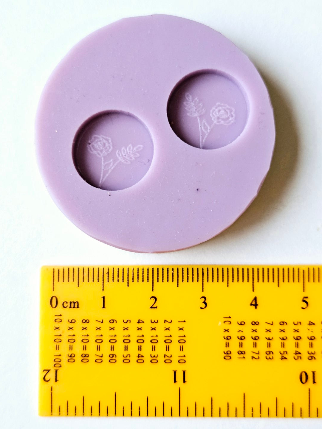 Floral Discs Resin Silicone Mould Clearance