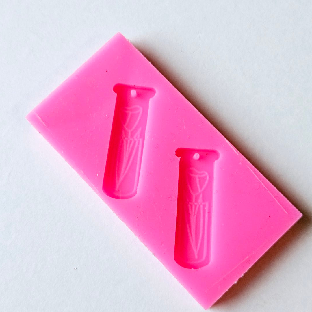 Flower Test Tubes Resin Silicone Mould Clearance