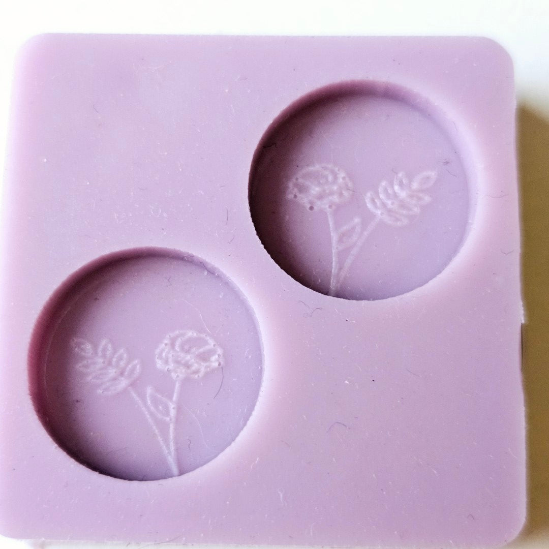Floral Discs Resin Silicone Mould Clearance