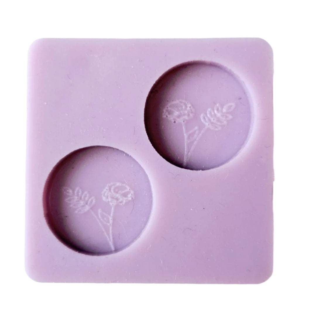 Floral Discs Resin Silicone Mould Clearance