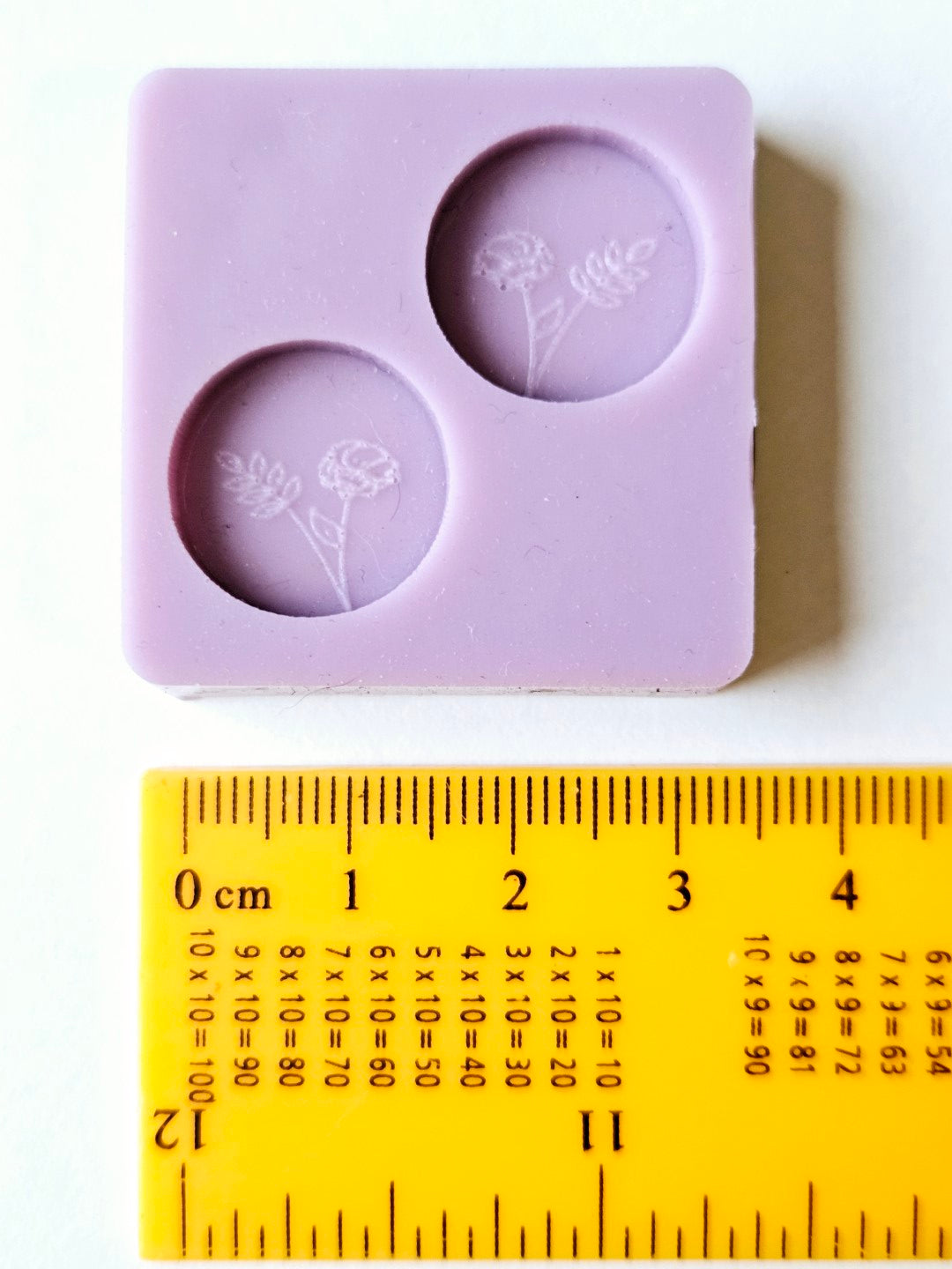 Floral Discs Resin Silicone Mould Clearance