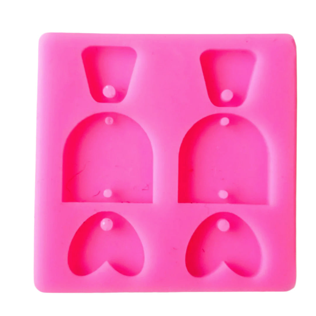 Quirky Shapes Resin Silicone Mould Clearance