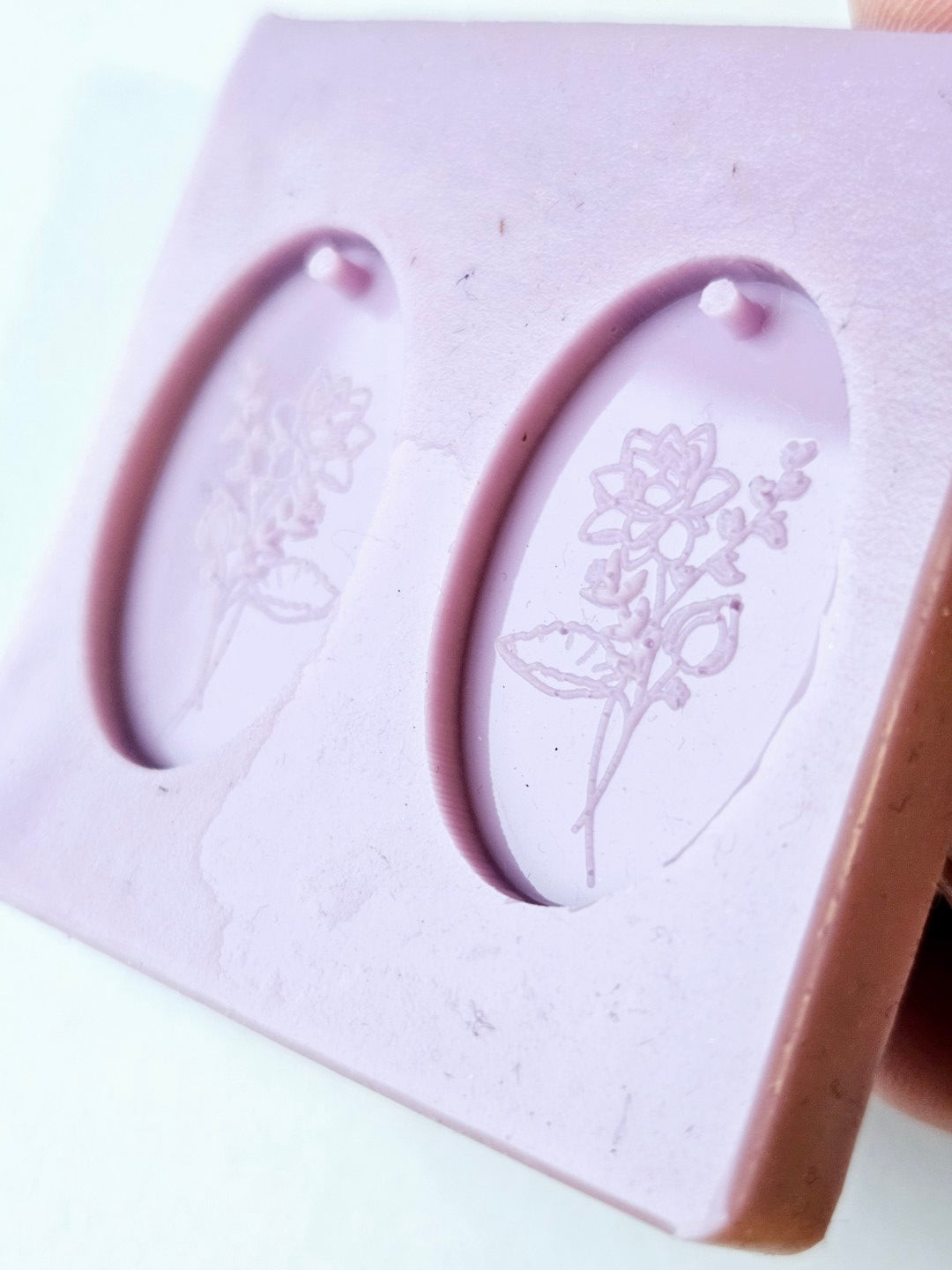 Oval Lotus Resin Silicone Mould Clearance