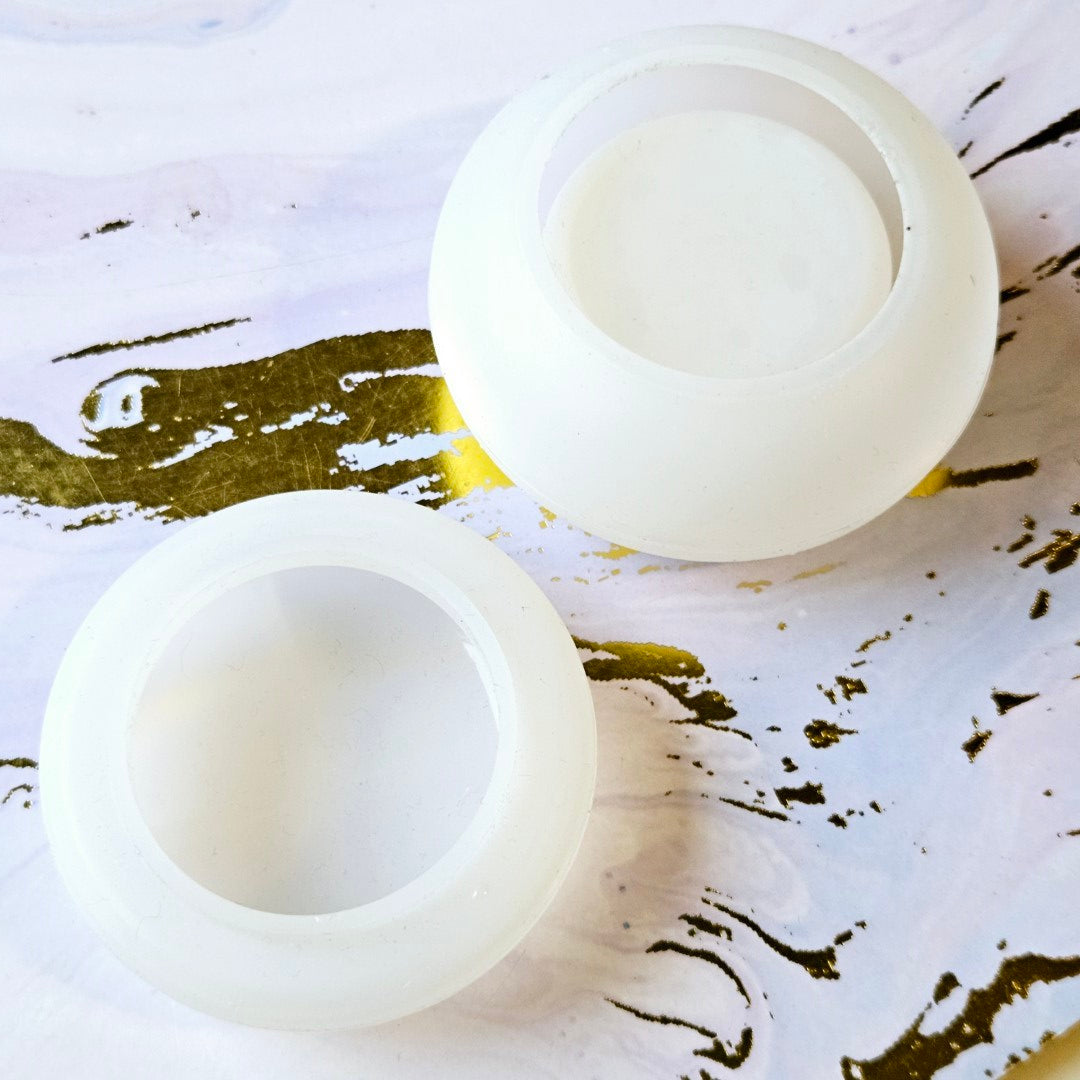 Round Box & Lid Resin Silicone Mould Clearance