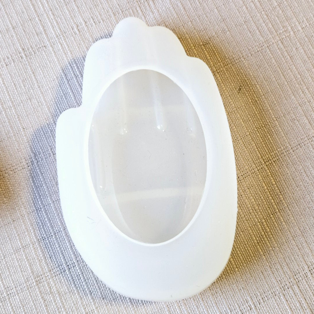 Palm Hand Dish Resin Silicone Mould Clearance