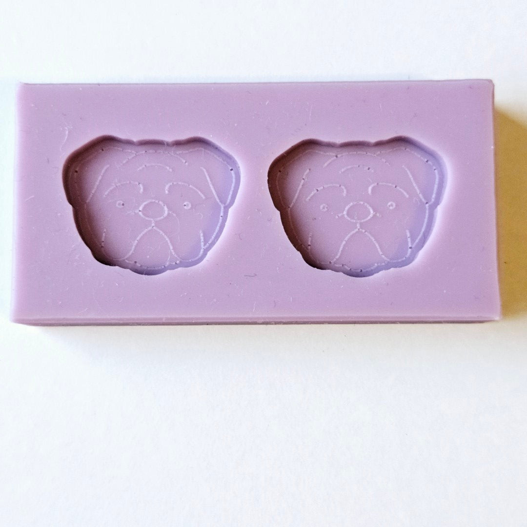Dog Pug Resin Silicone Mould Clearance