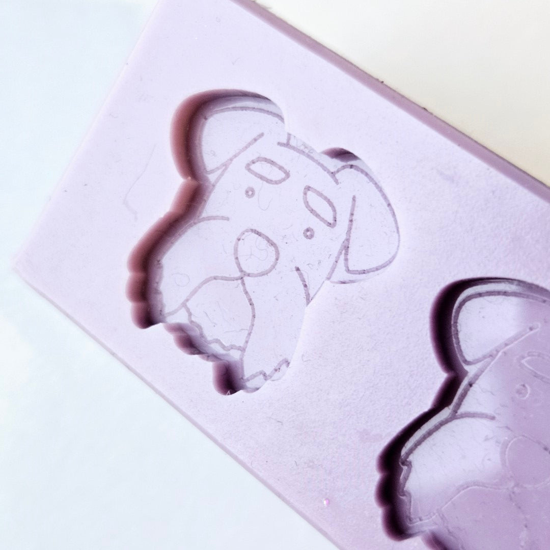Dog Schnauzer Resin Silicone Mould Clearance