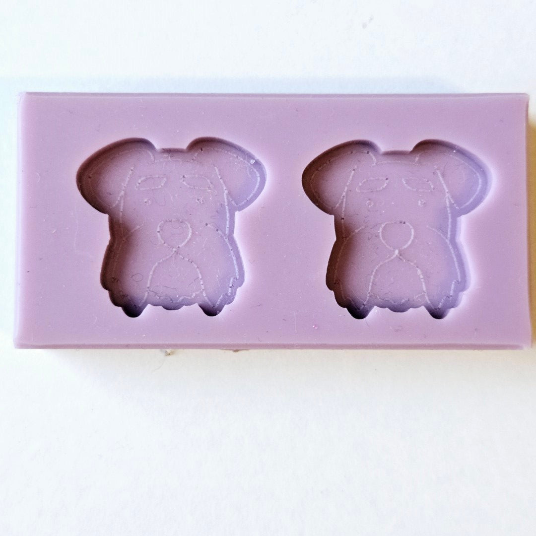 Dog Schnauzer Resin Silicone Mould Clearance