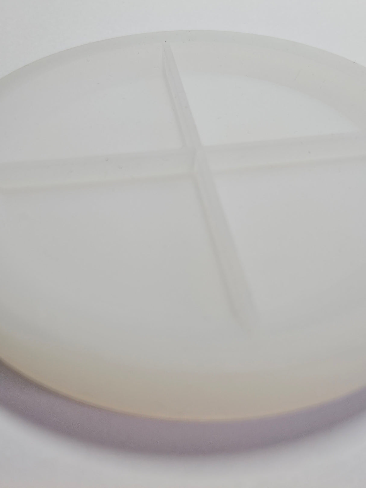 Round Tray 105mm Resin Silicone Mould Clearance