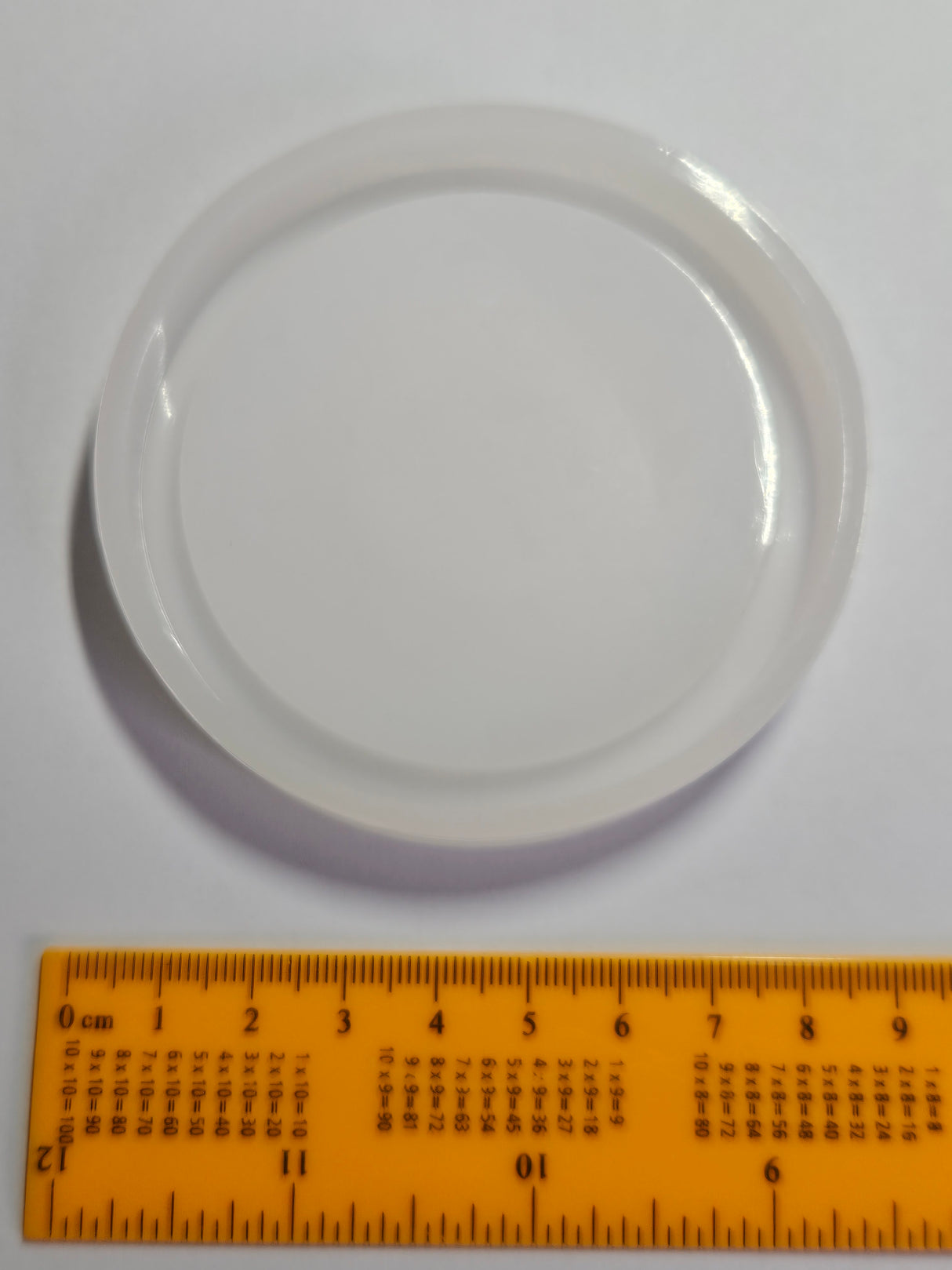 Round Tray 80mm Resin Silicone Mould Clearance