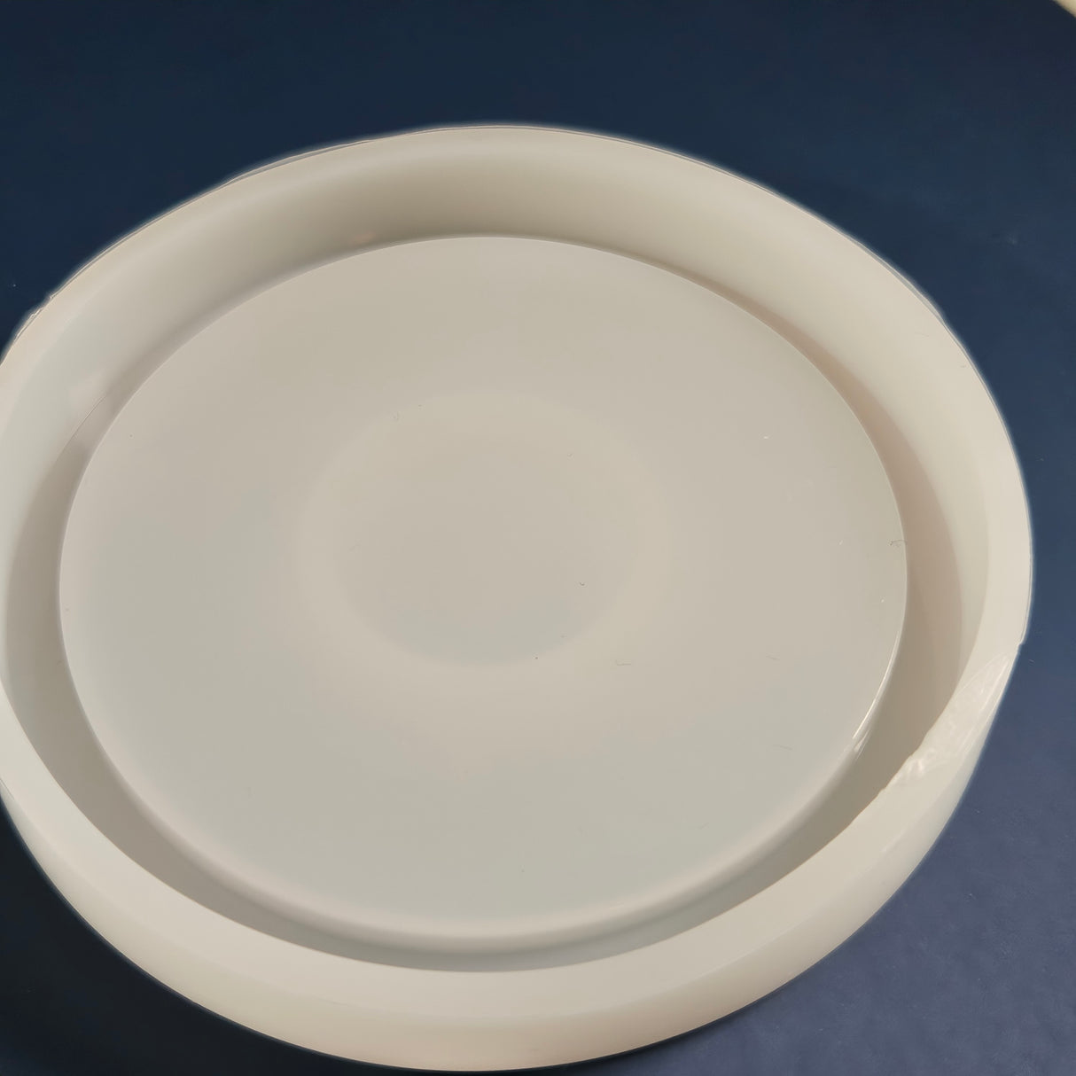 Round Tray 80mm Resin Silicone Mould Clearance