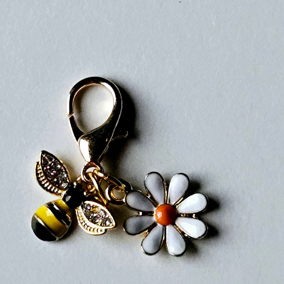 Just Bee yourself friendship gift metal charm