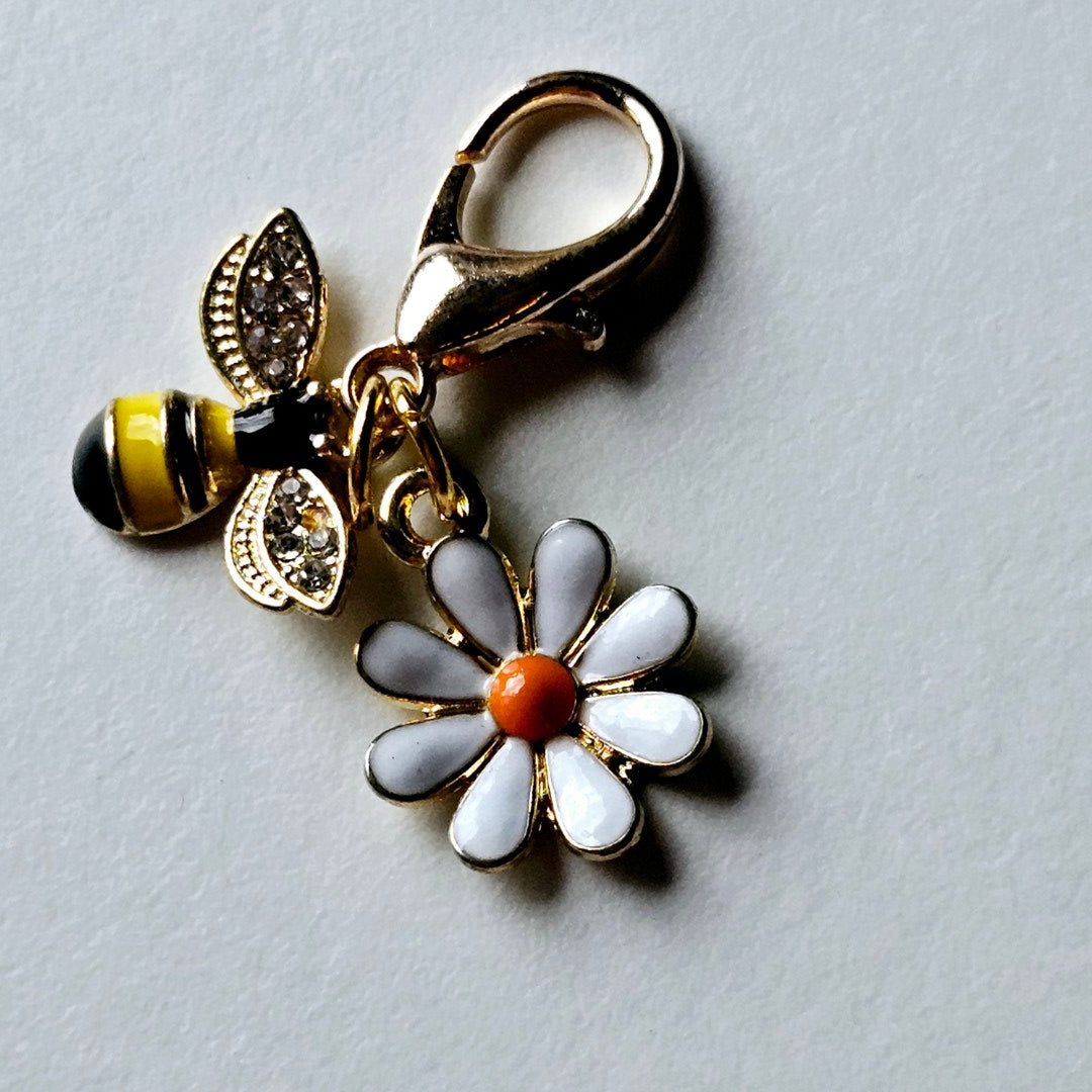 Just Bee yourself friendship gift metal charm