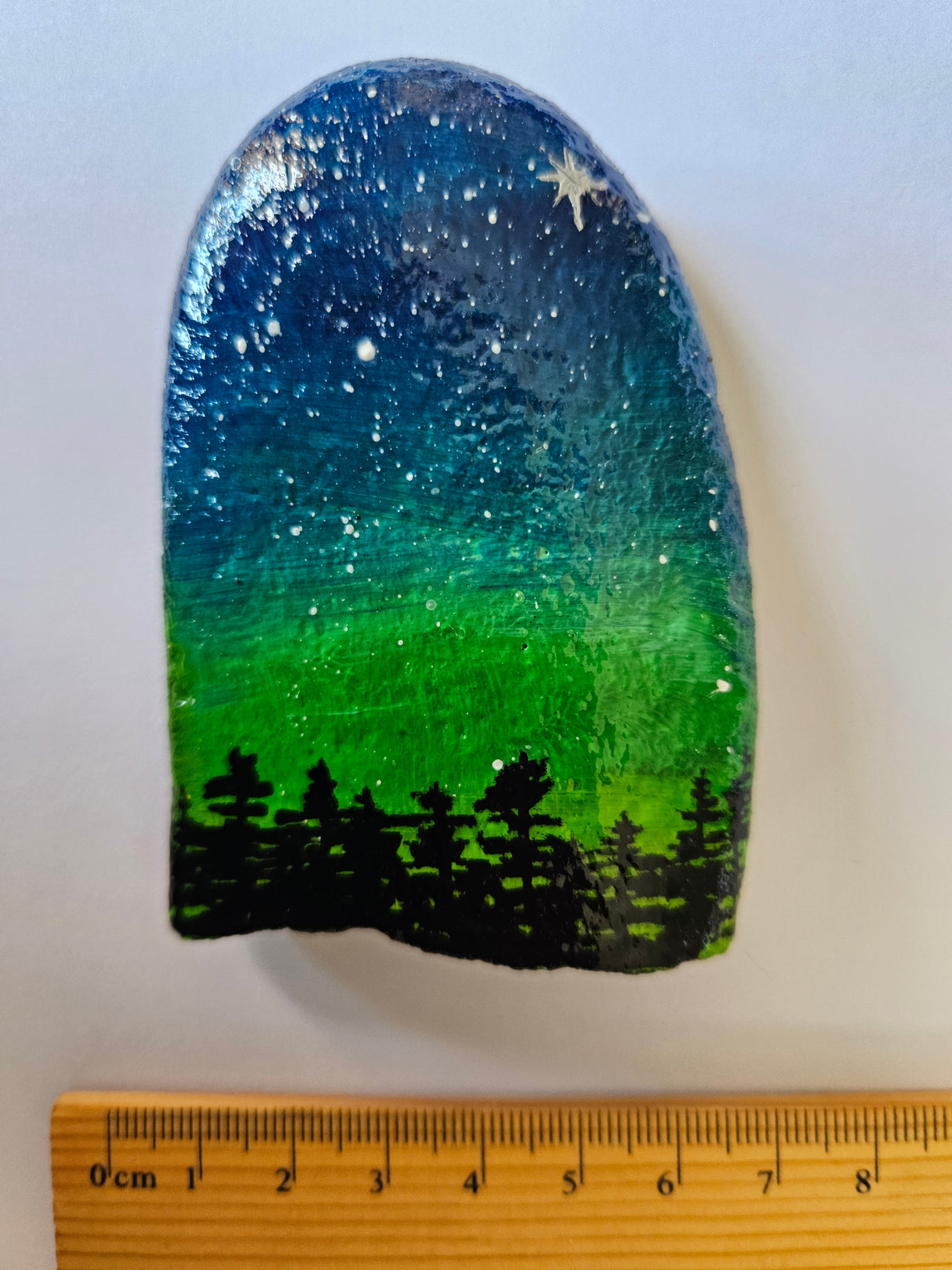 Hand Painted Artisan Rocks Individually Blessed with Card Story