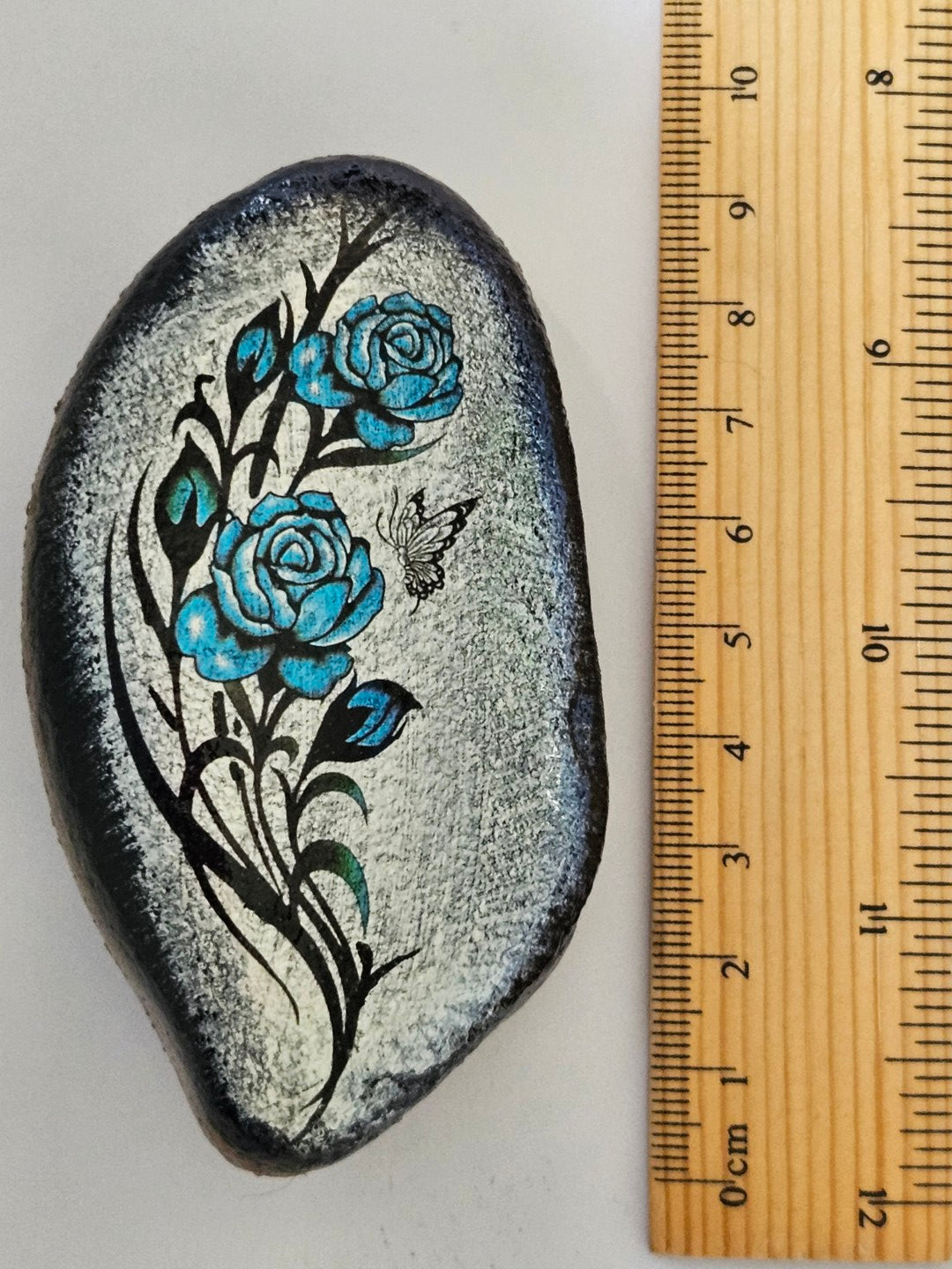 Hand Painted Artisan Rocks Individually Blessed with Card Story