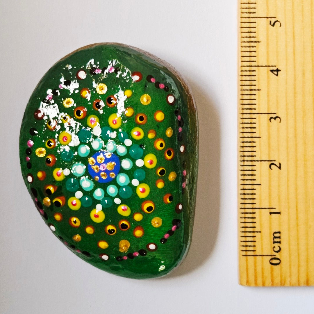 Hand Painted Artisan Rocks Individually Blessed with Card Story