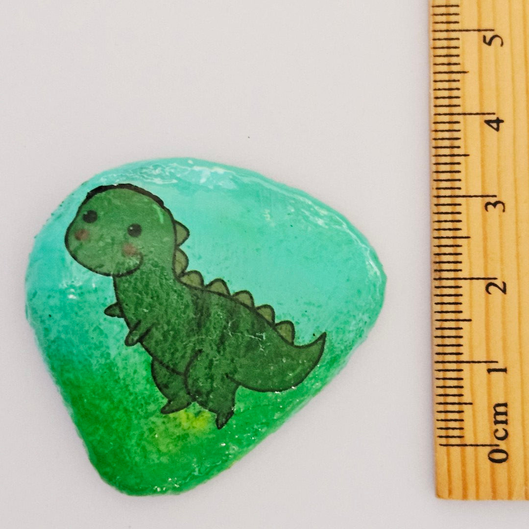 Hand Painted Artisan Rocks Individually Blessed with Card Story