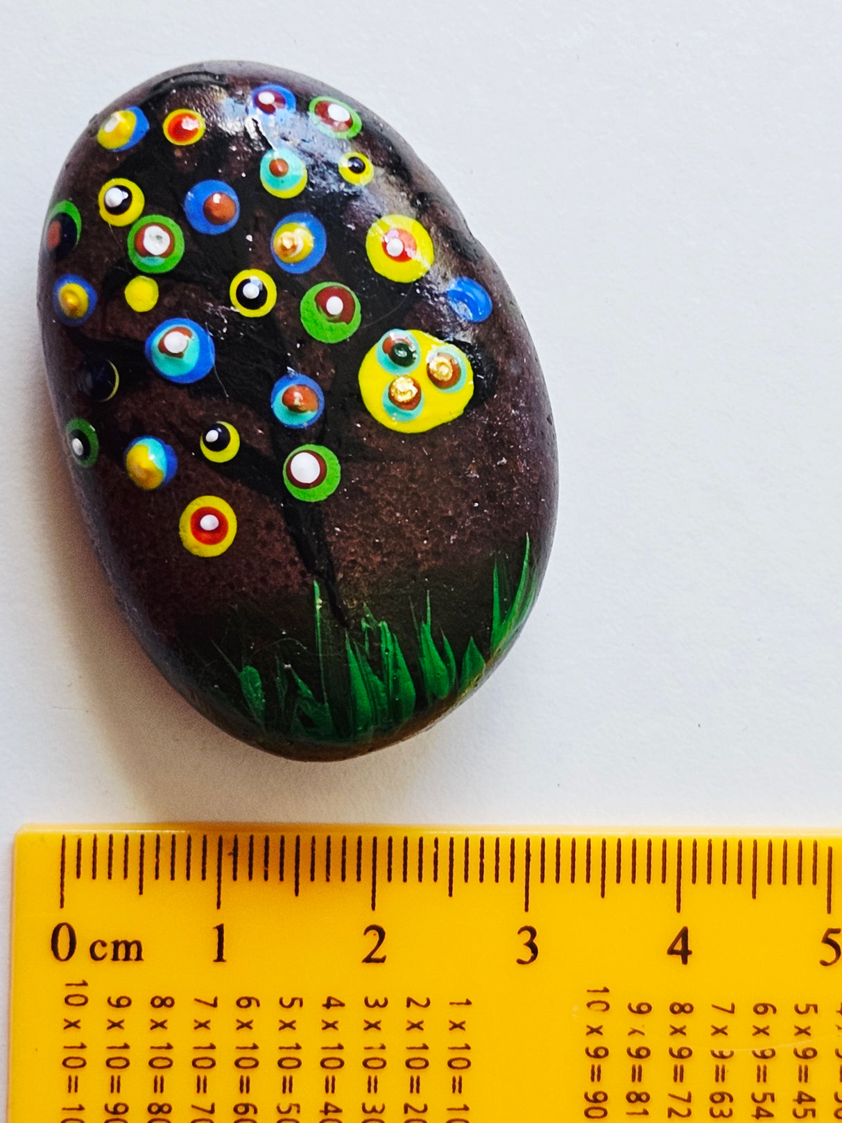 Hand Painted Artisan Rocks Individually Blessed with Card Story