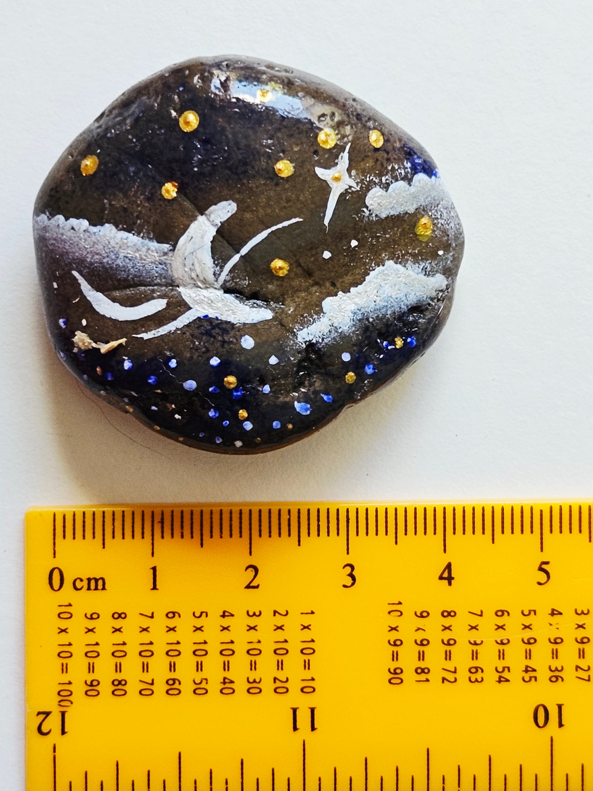 Hand Painted Artisan Rocks Individually Blessed with Card Story