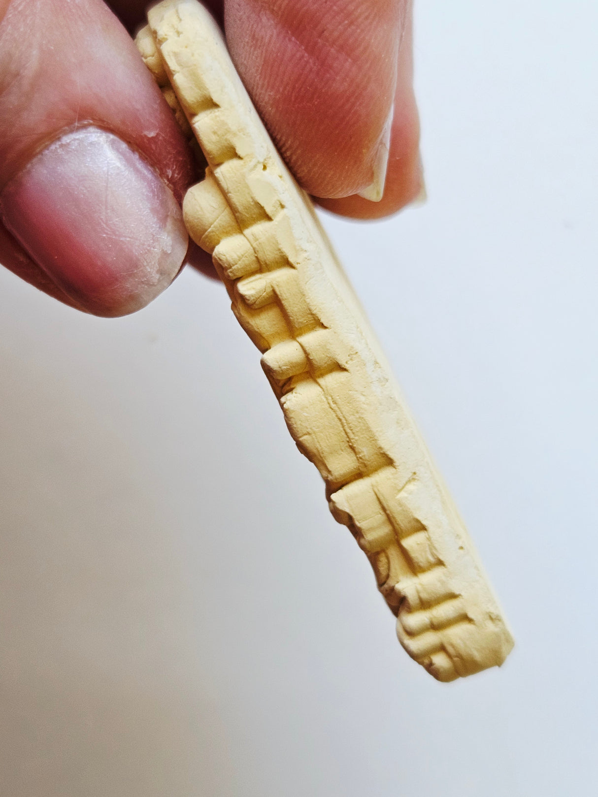 Artisan Hand carved Clay piece for jewellery or casting Many Styles You Choose