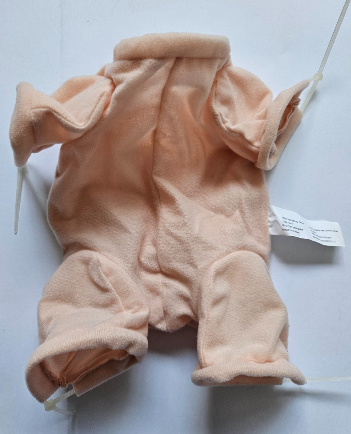 Reborn Doll Cloth Body – Newborn Size – 22cm Fabric Body with Limb Ties – AU
