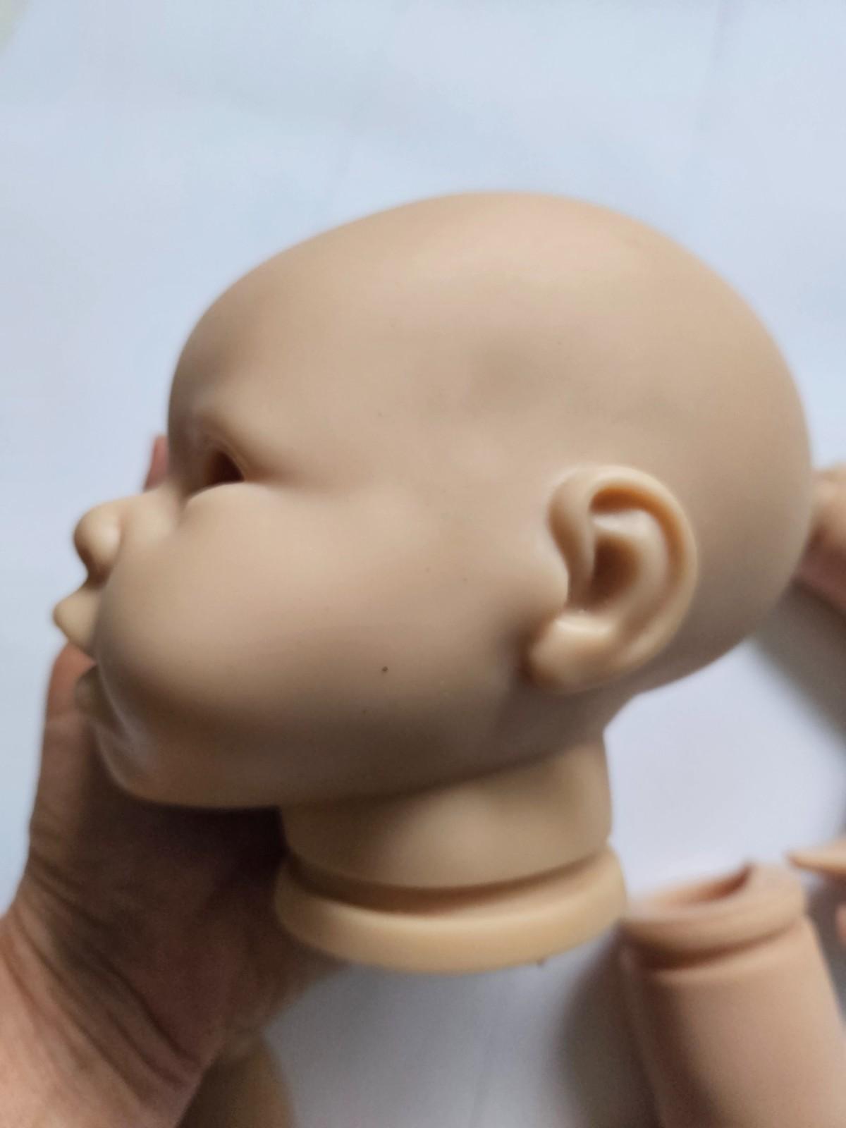 TY1105M Reborn Doll Kit Open Eye Vinyl Full Arms Legs Open Eyes