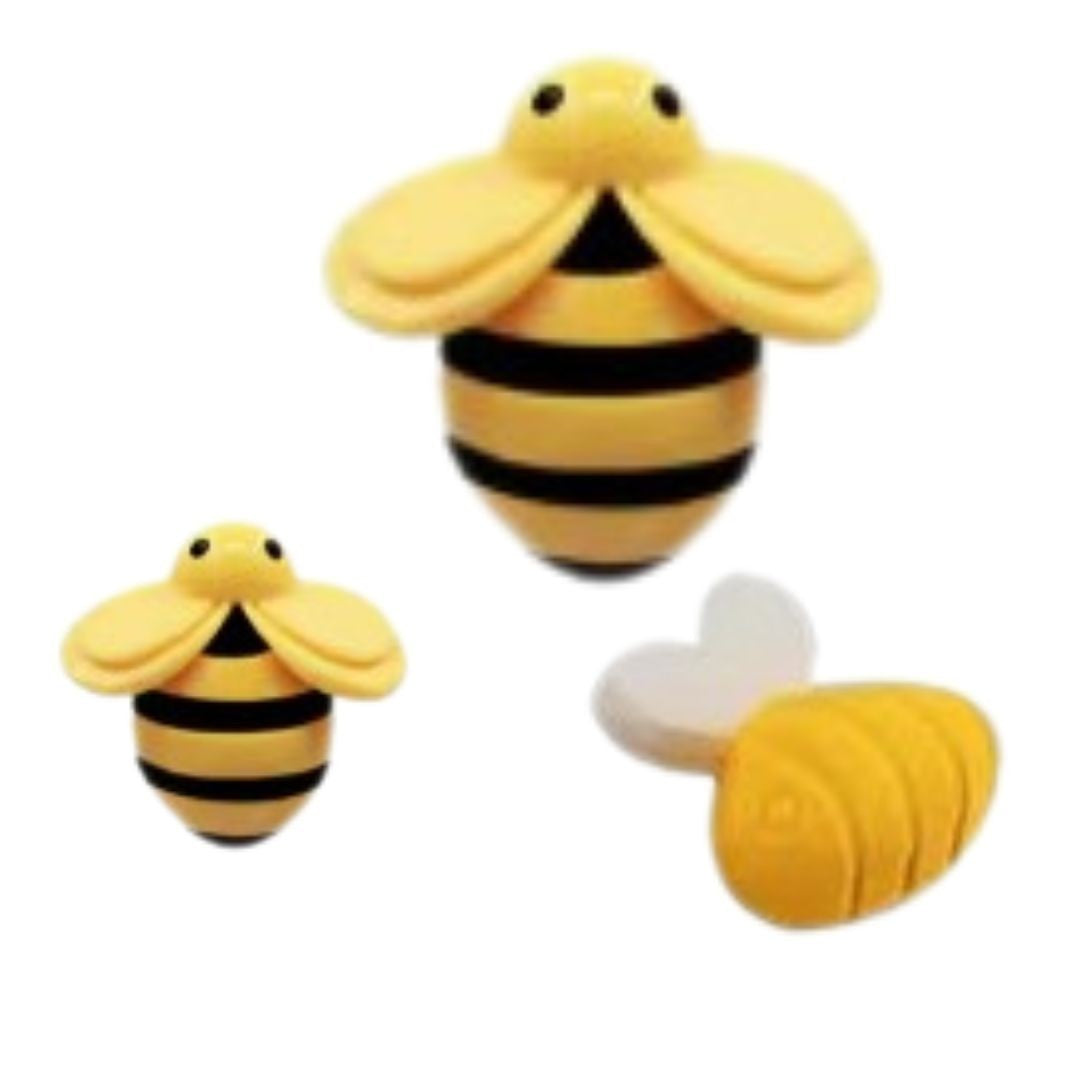 HoneyBee Mini (3 Bees) Embed Silicone Mould