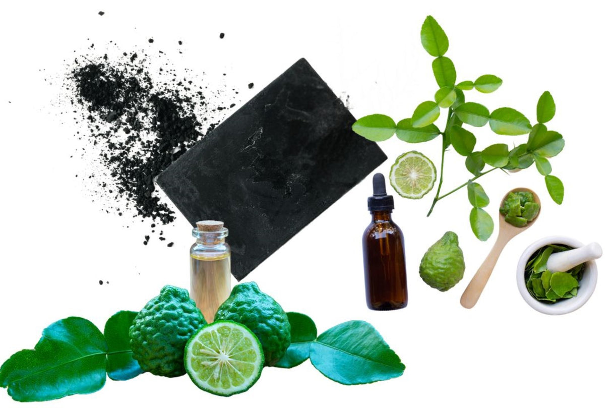 Activated Charcoal and Sweet Lime Soap Cleansing Bar