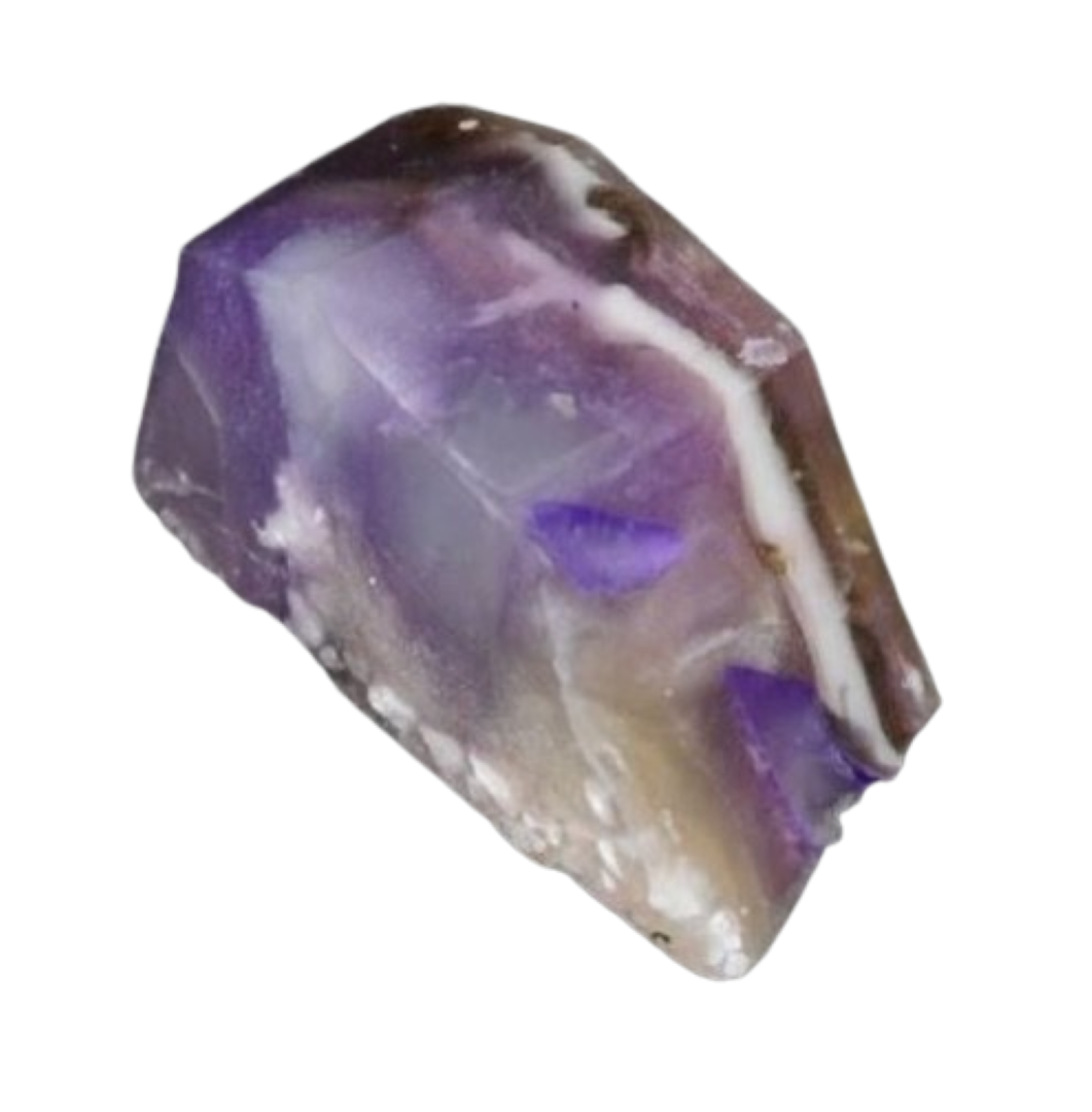 Amethyst Specimen Soap Bar Large Size (WS available) Gift Boxed + Stand