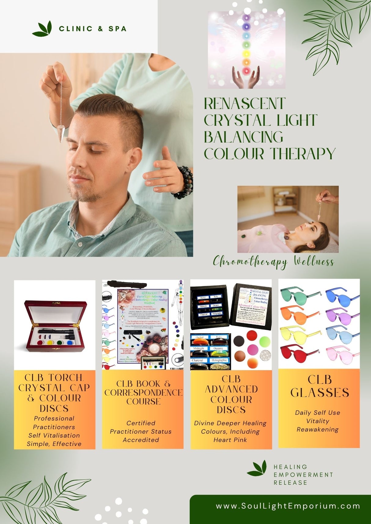 Crystal Light Balancing Colour Therapy Torch Practitioner Booklet (Digital Download) Free with Purchase (Copy)