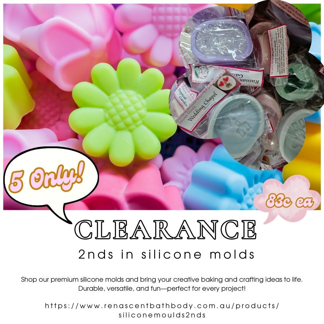 Sale - BULK LOT of 30!!! Different Silicone Moulds RRP $600 approx (Please read Desc')