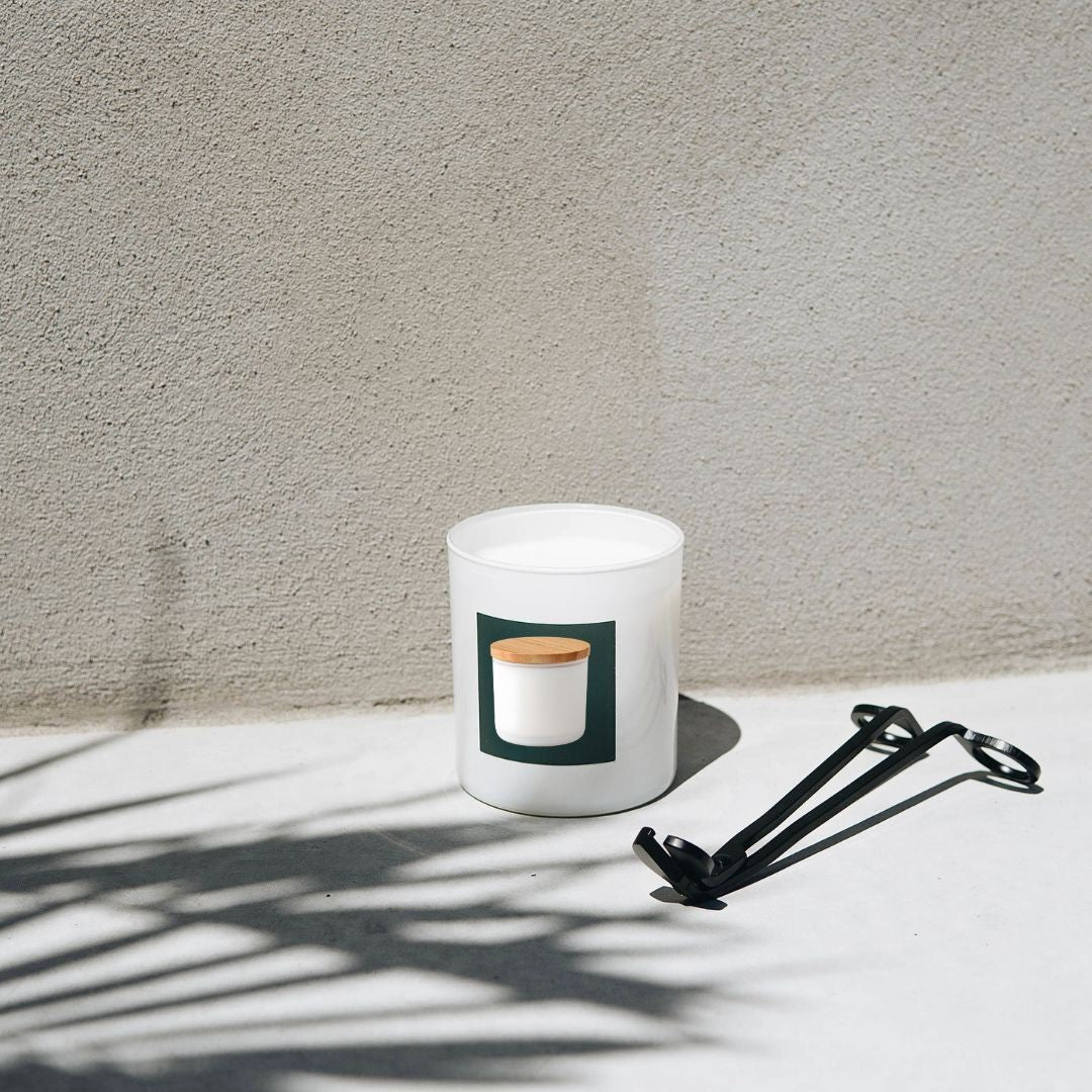 18cm Black Candle Wick Trimmer Stainless Steel Scissors Trim Wick Cutter Round Head Candles Core Shears Tools