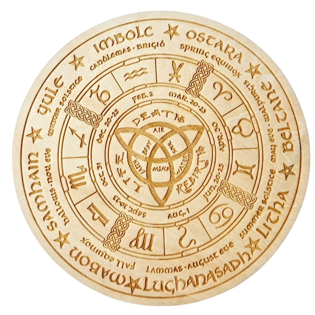 Pendulum Wheel - 4 Varieties Delve into Your Subconscious, Gain Clarity